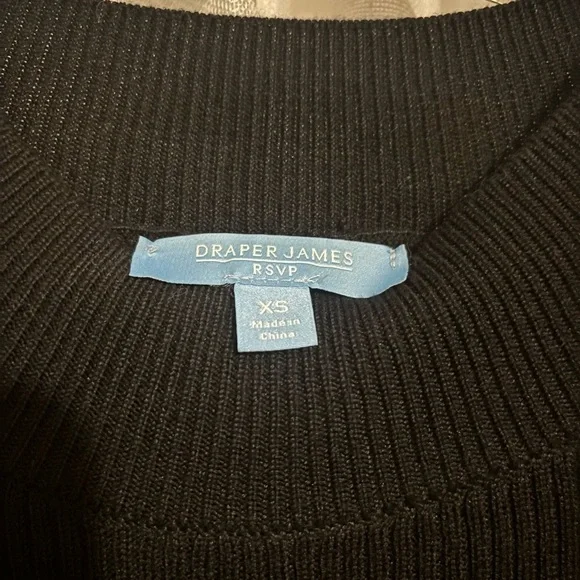 Draper James RSVP Black Knit Sweater Dress - Picture 5 of 6